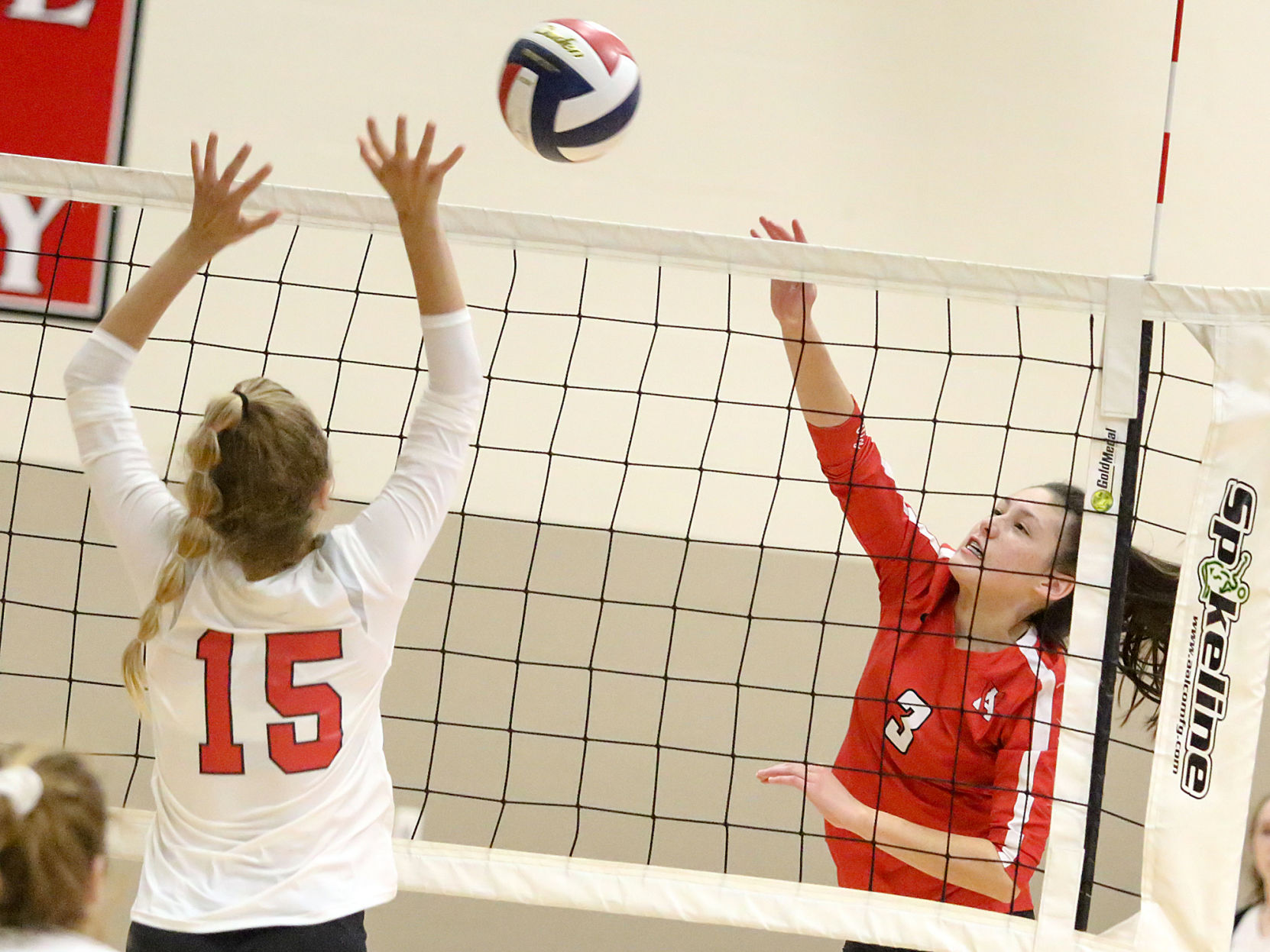 Ursuline vs. Visitation volleyball